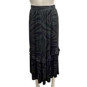 Evereve Z Supply Leisel Tropical Zebra‎ Pull On Skirt